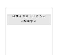 여행사사업계획서 여행사사업계획서